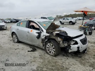 2013 Buick Regal Premium 1 with VIN 2G4GS5ERXD9204809, listed as a Copart auction lot 79568894 with 208,995 mi miles and Salvage Title. Bid and sale history available at DreamBid. Image 4.