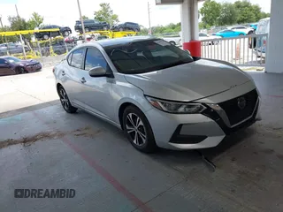 2022 Nissan Sentra SV z VIN 3N1AB8CV8NY318551, wystawiony jako IAAI lot #42397024 z przebiegiem 62 341 mil mil oraz . Historia ofert i sprzedaży dostępna na DreamBid. Obrazek 1.