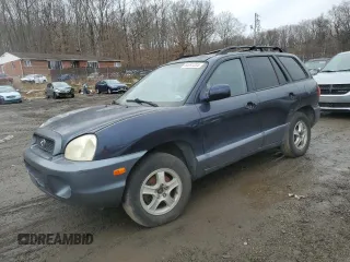 2004 Hyundai Santa Fe GLS with VIN KM8SC13E74U842843, listed as a Copart auction lot 84851334 with 0 mi miles and Salvage Title. Bid and sale history available at carsss.com. Image 1.