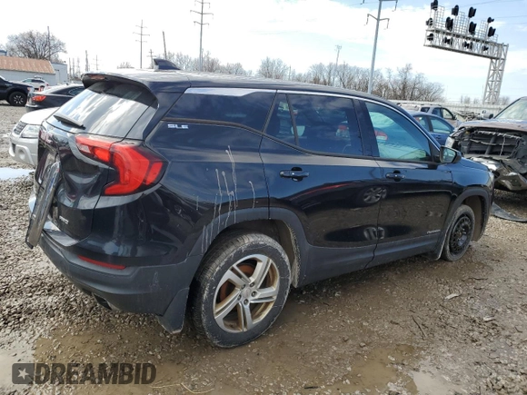 2018 GMC Terrain SLE with VIN 3GKALTEX6JL263069, listed as a Copart auction lot 45567435 with 87,915 mi miles and Salvage Title. Bid and sale history available at carsss.com. Image 3.