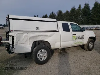 2022 Toyota Tacoma SR with VIN 3TYRX5GN1NT044745, listed as a Copart auction lot 43439945 with 35,278 mi miles and Salvage title. Bid and sale history available at DreamBid. Image 3.