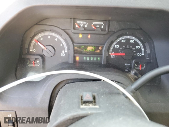 2012 Ford Econoline Cargo Commercial with VIN 1FTNE2EL0CDB33215, listed as a Copart auction lot 63120784 with 258,466 mi miles and Salvage title. Bid and sale history available at DreamBid. Image 9.