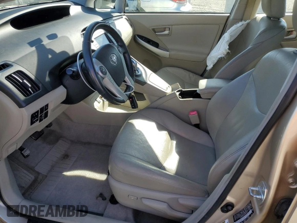 2010 Toyota Prius II with VIN JTDKN3DU9A0065052, listed as a Copart auction lot 52353785 with 142,529 mi miles and Salvage Title. Bid and sale history available at carsss.com. Image 7.