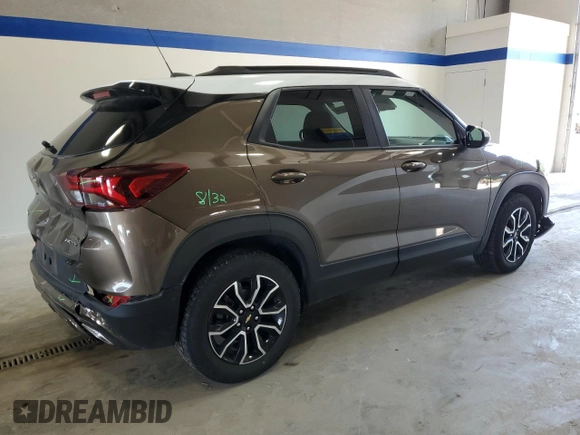 2022 Chevrolet TrailBlazer ACTIV with VIN KL79MVSL7NB008850, listed as a Copart auction lot 61293314 with 34,934 mi miles and Salvage Title. Bid and sale history available at DreamBid. Image 3.