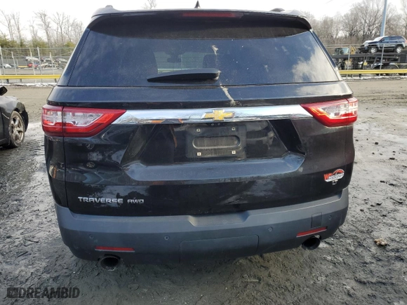 2020 Chevrolet Traverse LT Leather with VIN 1GNEVHKW4LJ133468, listed as a Copart auction lot 88056775 with 0 mi miles and Salvage Title. Bid and sale history available at carsss.com. Image 6.