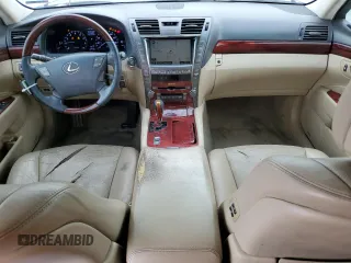 2008 Lexus LS 460 with VIN JTHBL46F185079145, listed as a Copart auction lot 54486555 with 218,237 mi miles and Clean Title. Bid and sale history available at DreamBid. Image 8.