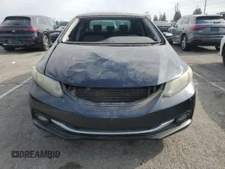 2015 Honda Civic EX-L with VIN 2HGFB2F91FH550853, listed as a Copart auction lot 51111585 with 176,151 mi miles and Salvage Title. Bid and sale history available at DreamBid. Image 5.