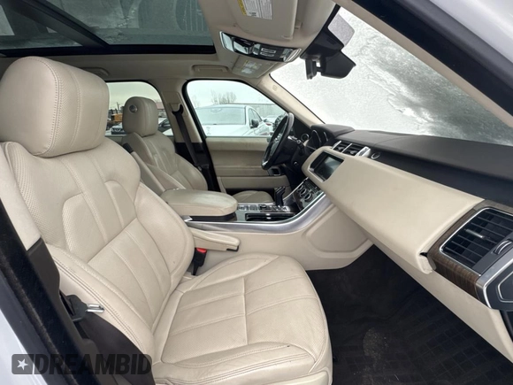2017 Land Rover Range Rover Sport HSE with VIN SALWR2FK2HA131451, listed as a Copart auction lot 85452134 with 123,839 mi miles and Salvage Title. Bid and sale history available at carsss.com. Image 5.