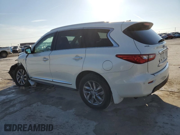 2015 Infiniti QX60 with VIN 5N1AL0MM5FC527690, listed as a Copart auction lot 45763045 with 157,179 mi miles and Salvage Title. Bid and sale history available at DreamBid. Image 2.