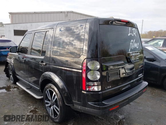 2015 Land Rover LR4 Lux with VIN SALAK2V66FA760145, listed as a IAAI auction lot 41879409 with 103,051 mi miles and . Bid and sale history available at DreamBid. Image 3.