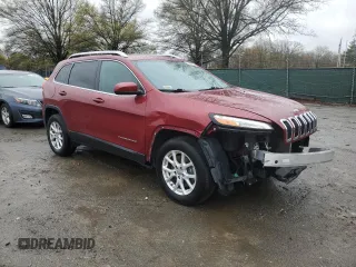 2017 Jeep Cherokee Latitude with VIN 1C4PJMCB8HW596595, listed as a Copart auction lot 51969565 with 118,665 mi miles and Salvage Title. Bid and sale history available at carsss.com. Image 4.