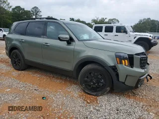 2024 Kia Telluride SX Prestige X-Pro with VIN 5XYP5DGCXRG500326, listed as a Copart auction lot 55867255 with 24,392 mi miles and Salvage title. Bid and sale history available at DreamBid. Image 4.