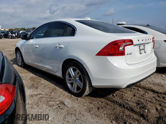 2015 Volvo S60 T5 Drive-E Premier with VIN YV140MFB0F1317291, listed as a Copart auction lot 49620273 with 47,927 mi miles. Bid and sale history available at carsss.com. Image 2.