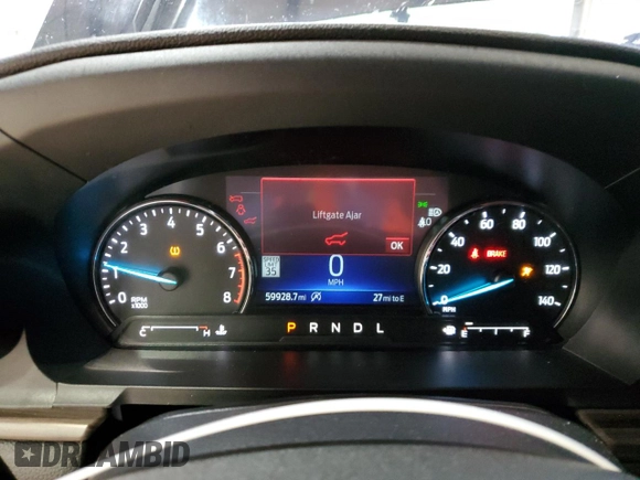2022 Ford Explorer Limited with VIN 1FMSK7FH8NGA56609, listed as a Copart auction lot 56428135 with 59,928 mi miles and Salvage title. Bid and sale history available at DreamBid. Image 9.