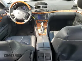 2004 Mercedes-Benz E-Class 5.0L with VIN WDBUF70JX4A500358, listed as a Copart auction lot 45217135 with 0 mi miles and Salvage Title. Bid and sale history available at carsss.com. Image 8.