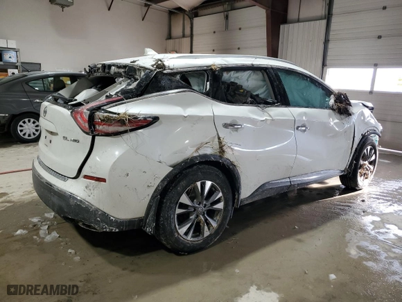 2017 Nissan Murano Platinum with VIN 5N1AZ2MH3HN111447, listed as a Copart auction lot 42356595 with 128,133 mi miles and Salvage Title. Bid and sale history available at carsss.com. Image 3.