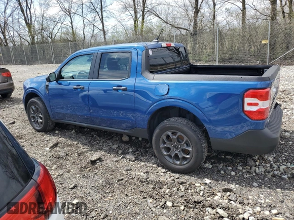 2024 Ford Maverick XLT with VIN 3FTTW8H35RRA05717, listed as a Copart auction lot 51976475 with 15,647 mi miles and Salvage Title. Bid and sale history available at DreamBid. Image 2.