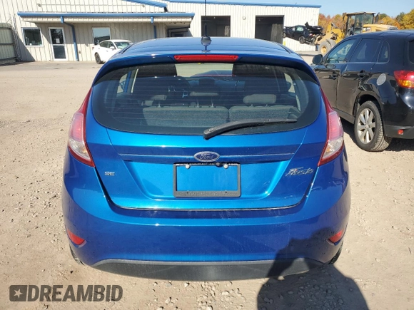 2018 Ford Fiesta SE with VIN 3FADP4EJ2JM145325, listed as a Copart auction lot 76882154 with 46,056 mi miles and Non Repairable. Bid and sale history available at carsss.com. Image 6.