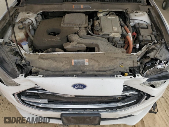 2017 Ford Fusion Hybrid SE with VIN 3FA6P0LU3HR209187, listed as a Copart auction lot 58320045 with 161,449 mi miles and Salvage title. Bid and sale history available at DreamBid. Image 11.