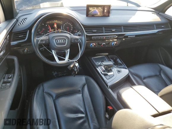 2019 Audi Q7 Premium with VIN WA1AAAF7XKD008723, listed as a Copart auction lot 41362765 with 87,175 mi miles and Salvage title. Bid and sale history available at DreamBid. Image 8.