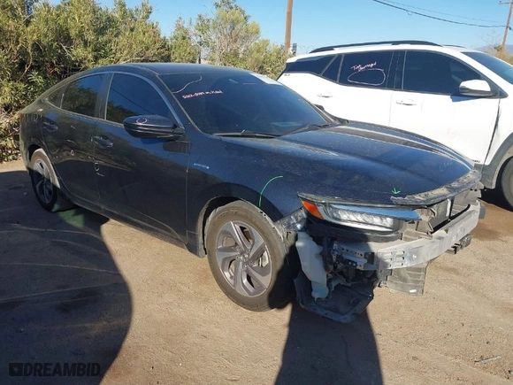 2019 Honda Insight LX with VIN 19XZE4F17KE003004, listed as a IAAI auction lot 41657707 with 110,875 mi miles. Bid and sale history available at carsss.com. Image 1.