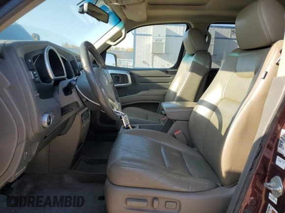 2007 Honda Ridgeline RTL w/Leather with VIN 2HJYK16527H522359, listed as a Copart auction lot 75229004 with 190,597 mi miles and Salvage Title. Bid and sale history available at carsss.com. Image 7.