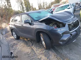2023 Toyota Highlander L with VIN 5TDKDRBH2PS039426, listed as a IAAI auction lot 41572761 with 28,220 mi miles. Bid and sale history available at carsss.com. Image 13.