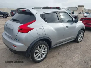 2013 Nissan Juke S with VIN JN8AF5MR1DT207448, listed as a IAAI auction lot 42702355 with 144,397 mi miles and . Bid and sale history available at DreamBid. Image 4.