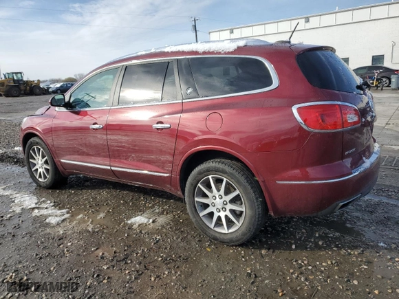 2017 Buick Enclave Leather with VIN 5GAKVBKDXHJ136844, listed as a Copart auction lot 47961215 with 88,575 mi miles and Salvage Title. Bid and sale history available at carsss.com. Image 2.