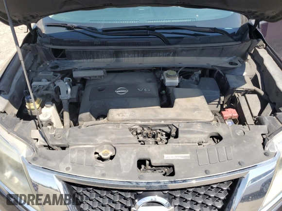 2013 Nissan Pathfinder SL with VIN 5N1AR2MM5DC626372, listed as a Copart auction lot 63845415 with 192,187 mi miles and Salvage title. Bid and sale history available at DreamBid. Image 12.