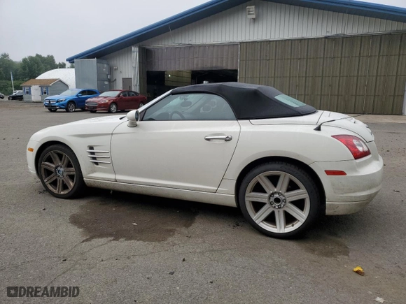 2005 Chrysler Crossfire Limited with VIN 1C3AN65L35X038546, listed as a Copart auction lot 67074124 with 103019 miles and Salvage Title. Bid and sale history available at carsss.com. Image 2.