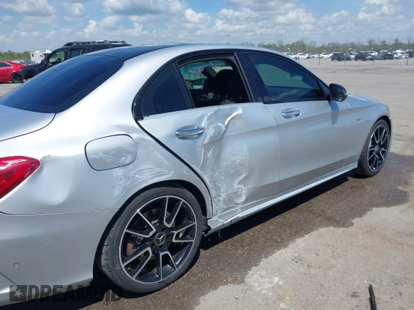 2017 Mercedes-Benz C 43 AMG with VIN 55SWF6EB4HU185817, listed as a IAAI auction lot 41821204 with 86,699 mi miles and . Bid and sale history available at DreamBid. Image 6.