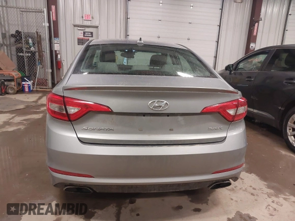 2017 Hyundai Sonata Sport with VIN 5NPE34AF0HH470616, listed as a IAAI auction lot 41550055 with 157,969 mi miles. Bid and sale history available at carsss.com. Image 16.