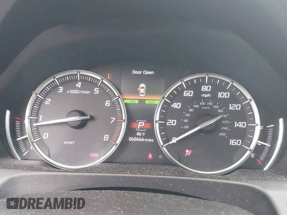 2018 Acura TLX with VIN 19UUB2F32JA010602, listed as a IAAI auction lot 42314195 with 60,666 mi miles and . Bid and sale history available at DreamBid. Image 7.