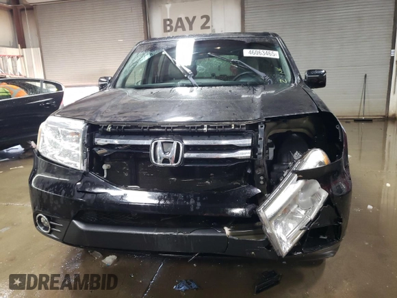 2012 Honda Pilot EX with VIN 5FNYF4H41CB001549, listed as a Copart auction lot 46063465 with 81,331 mi miles and Salvage Title. Bid and sale history available at DreamBid. Image 5.