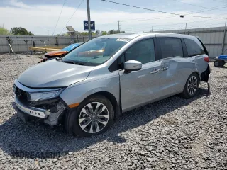 2024 Honda Odyssey EX-L with VIN 5FNRL6H63RB046690, listed as a Copart auction lot 51444685 with 7,829 mi miles and Salvage Title. Bid and sale history available at DreamBid. Image 1.