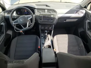 2024 Volkswagen Tiguan S with VIN 3VVFB7AX6RM010391, listed as a Copart auction lot 48162325 with 9,715 mi miles and Salvage title. Bid and sale history available at DreamBid. Image 8.