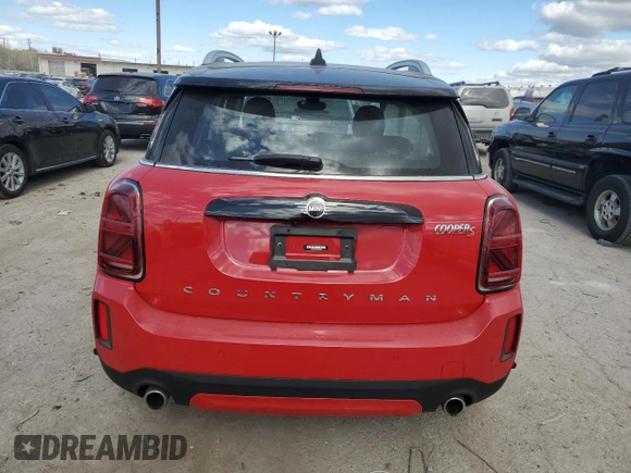 2024 MINI Countryman Cooper S with VIN WMZ53BR04R3R38803, listed as a Copart auction lot 76070924 with 11,384 mi miles and Salvage title. Bid and sale history available at DreamBid. Image 6.