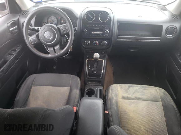 2014 Jeep Patriot Sport with VIN 1C4NJPBA4ED595288, listed as a Copart auction lot 70340814 with 154,585 mi miles and Salvage title. Bid and sale history available at DreamBid. Image 8.