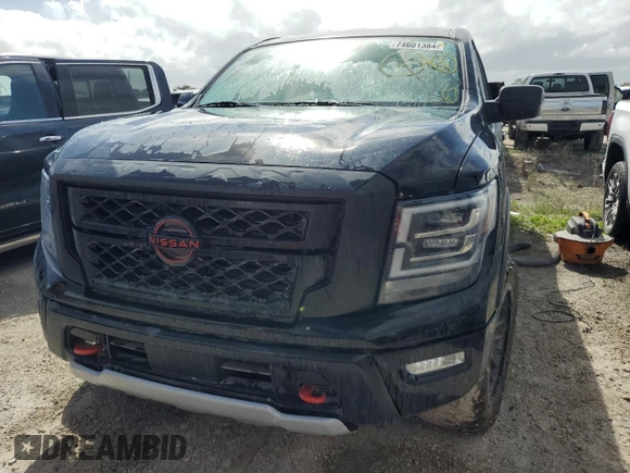 2023 Nissan Titan SV with VIN 1N6AA1ED8PN110324, listed as a Copart auction lot 74601384 with 11,997 mi miles and Non repairable. Bid and sale history available at DreamBid. Image 5.