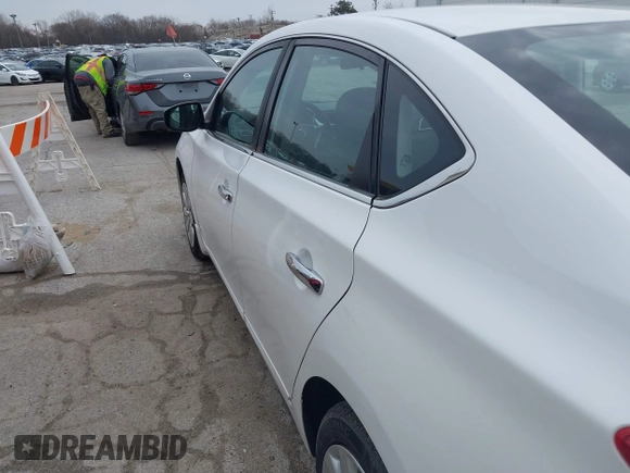 2017 Nissan Sentra S with VIN 3N1AB7AP6HY212375, listed as a IAAI auction lot 41749594 with 107,247 mi miles. Bid and sale history available at carsss.com. Image 12.