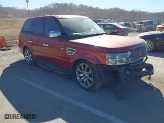 2009 Land Rover Range Rover Sport HSE with VIN SALSK25439A202907, listed as a IAAI auction lot 41593770 with 99,393 mi miles. Bid and sale history available at carsss.com. Image 1.