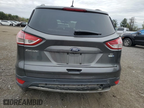 2016 Ford Escape SE with VIN 1FMCU9GX1GUA02833, listed as a Copart auction lot 53895025 with 151,362 mi miles and Salvage Title. Bid and sale history available at carsss.com. Image 6.