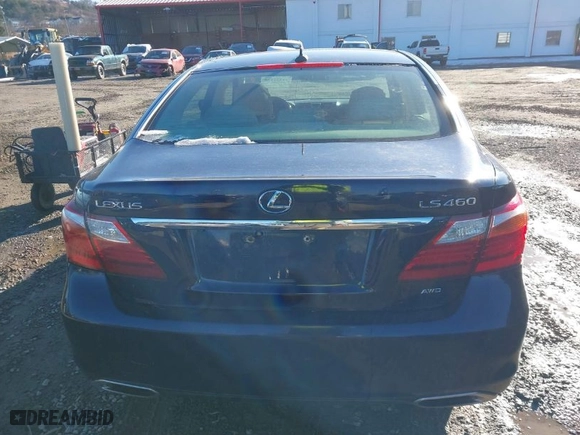 2010 Lexus LS 460 with VIN JTHCL5EFXA5005823, listed as a IAAI auction lot 41322153 with NaN miles. Bid and sale history available at carsss.com. Image 16.