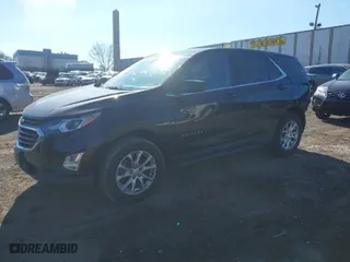 2019 Chevrolet Equinox LT with VIN 2GNAXUEV9K6190524, listed as a IAAI auction lot 41672580 with 94,654 mi miles. Bid and sale history available at carsss.com. Image 2.
