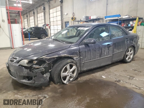 2007 Mazda 6 S Sport VE with VIN 1YVHP80D975M46199, listed as a Copart auction lot 44812805 with 169,079 mi miles and Clean Title. Bid and sale history available at DreamBid. Image 1.