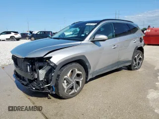 2024 Hyundai Tucson Limited with VIN 5NMJE3DE4RH364013, listed as a Copart auction lot 53561185 with 14,497 mi miles and Clean title. Bid and sale history available at DreamBid. Image 1.