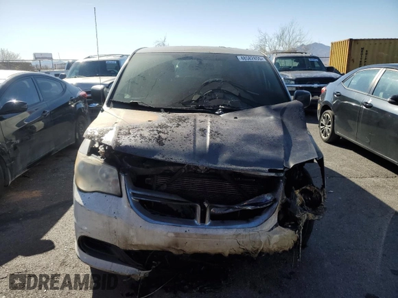 2011 Dodge Grand Caravan with VIN 2D4JN1AG4BR651747, listed as a Copart auction lot 48582855 with Not Provided miles and Salvage Title. Bid and sale history available at DreamBid. Image 5.