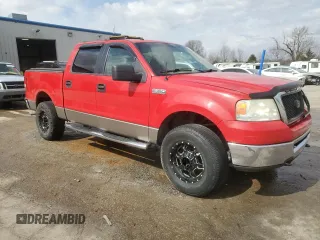 2006 Ford F-150 XLT with VIN 1FTPW14VX6FB68341, listed as a Copart auction lot 47456855 with 181,459 mi miles and Salvage Title. Bid and sale history available at carsss.com. Image 4.
