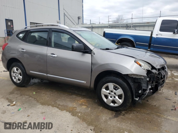2015 Nissan Rogue S with VIN JN8AS5MV0FW257803, listed as a Copart auction lot 50332325 with 94,332 mi miles and Salvage Title. Bid and sale history available at DreamBid. Image 4.
